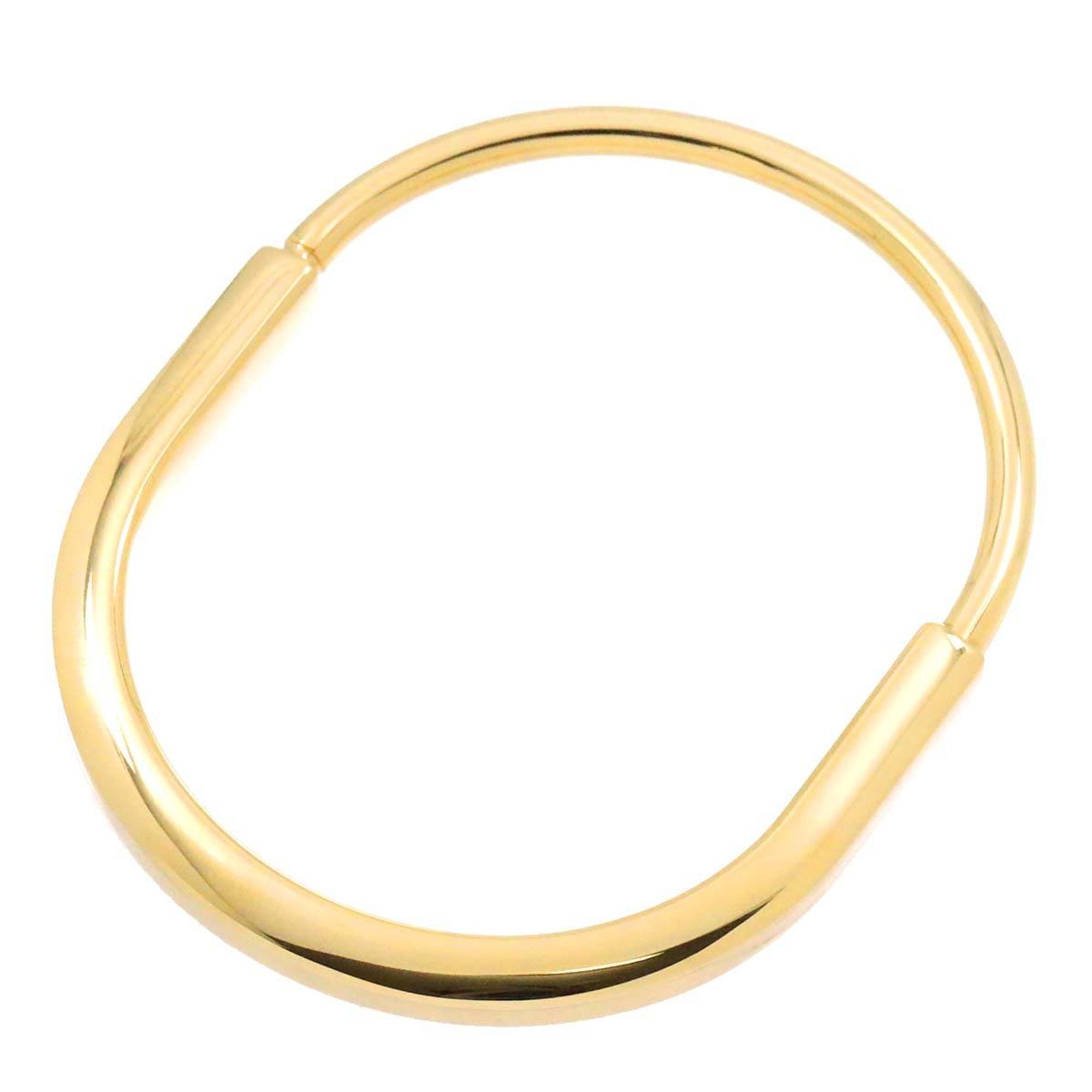 Tiffany & Co. Rock Bangle 19.7cm K18 YG Yellow Gold 750 Bracelet