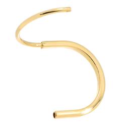 Tiffany & Co. Rock Bangle 19.7cm K18 YG Yellow Gold 750 Bracelet