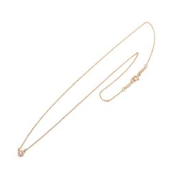 Tiffany & Co. By the Yard Diamond Necklace 41cm K18 PG Pink Gold 750 The