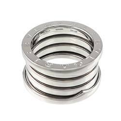 BVLGARI B-ZERO1 4-Band #49 Ring, K18 WG White Gold 750, Ring