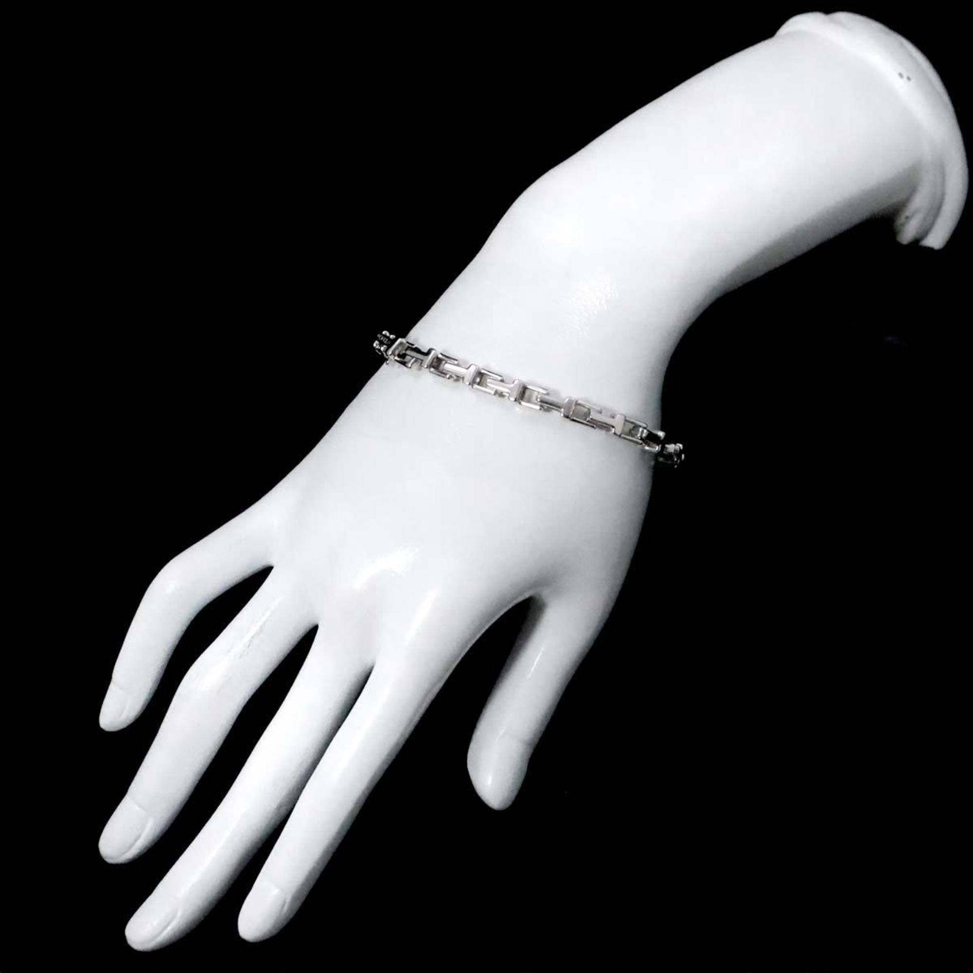 Tiffany & Co. T Narrow Bracelet 17cm SV Silver 925