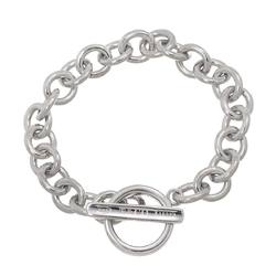 Tiffany & Co. 1837 Toggle Bracelet 16cm SV Silver 925