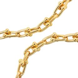 Tiffany & Co. Hardware Small Link Necklace 45.7cm K18 YG Yellow Gold 750