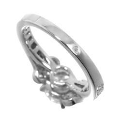 Cartier Ballerina Diamond 1.31ct G VS1 3EX #50 Ring Pt Platinum Ballerine