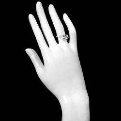 Cartier Ballerina Diamond 1.31ct G VS1 3EX #50 Ring Pt Platinum Ballerine