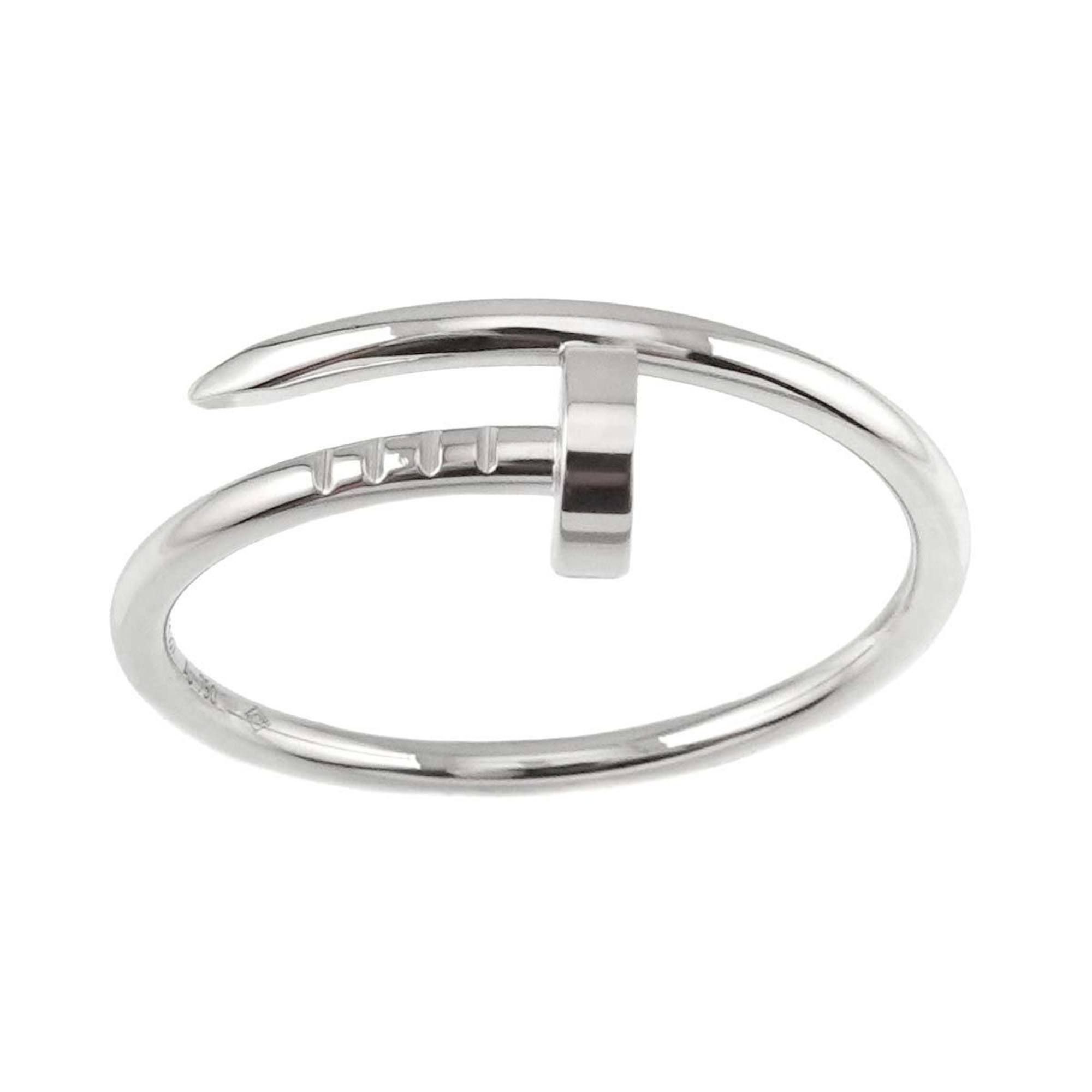 Cartier Juste un Clou SM #61 Ring K18 WG White Gold 750 JUSTE UN CLOU