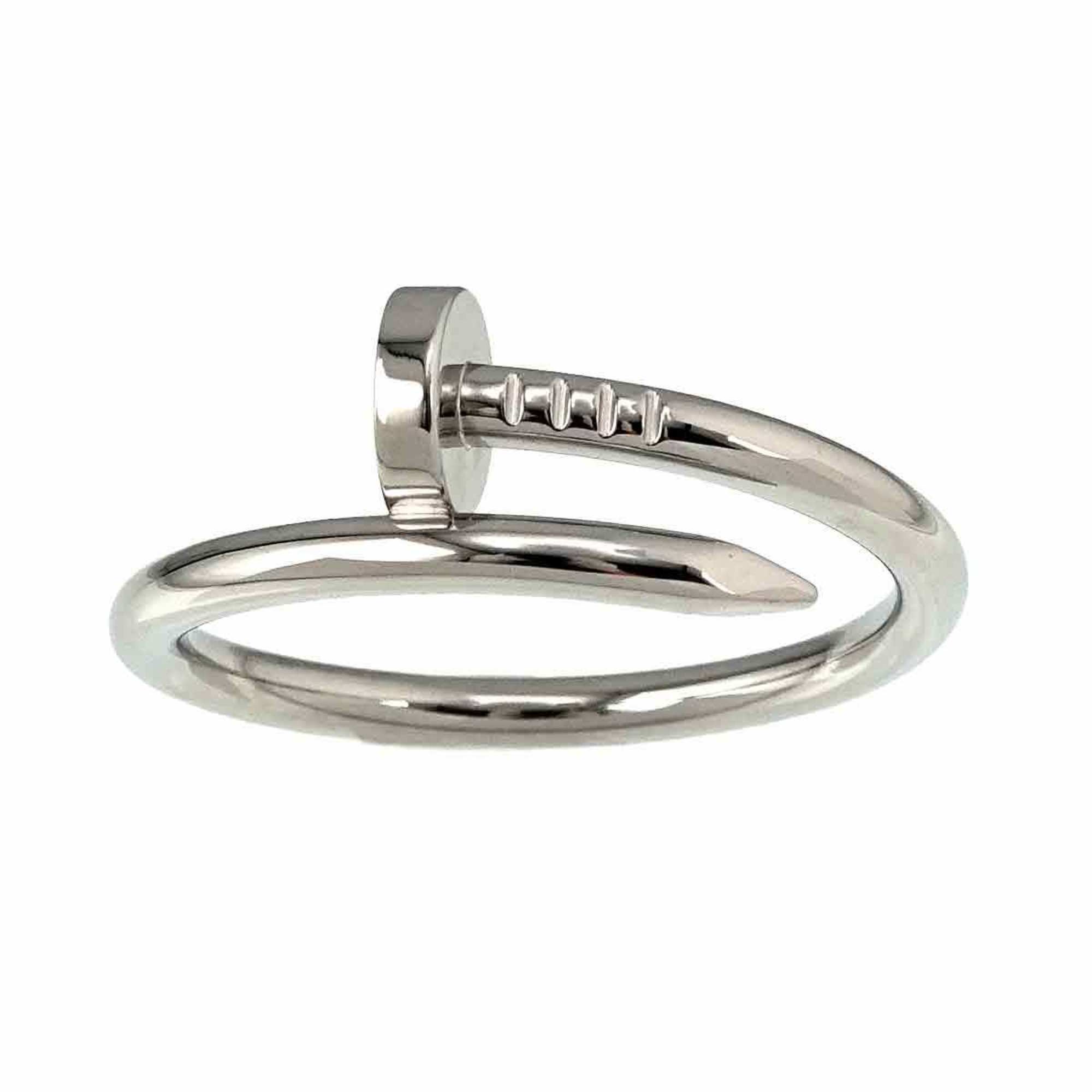 Cartier Juste Un Clou #72 Ring K18 WG White Gold 750