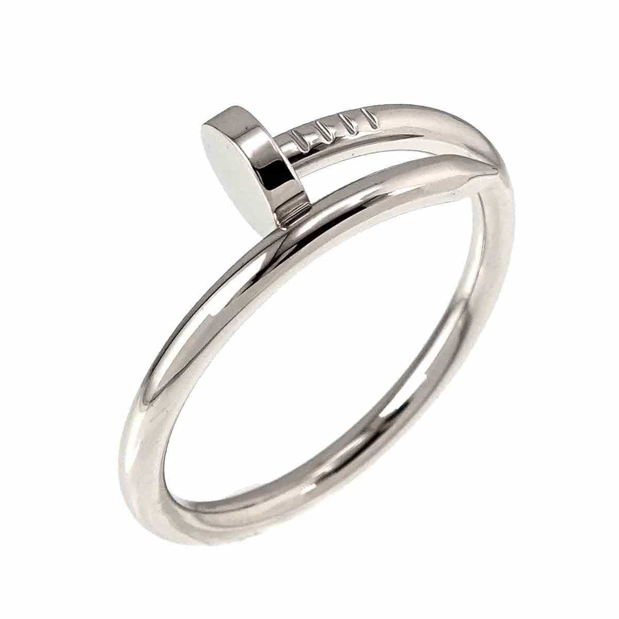 Cartier Juste Un Clou #72 Ring K18 WG White Gold 750