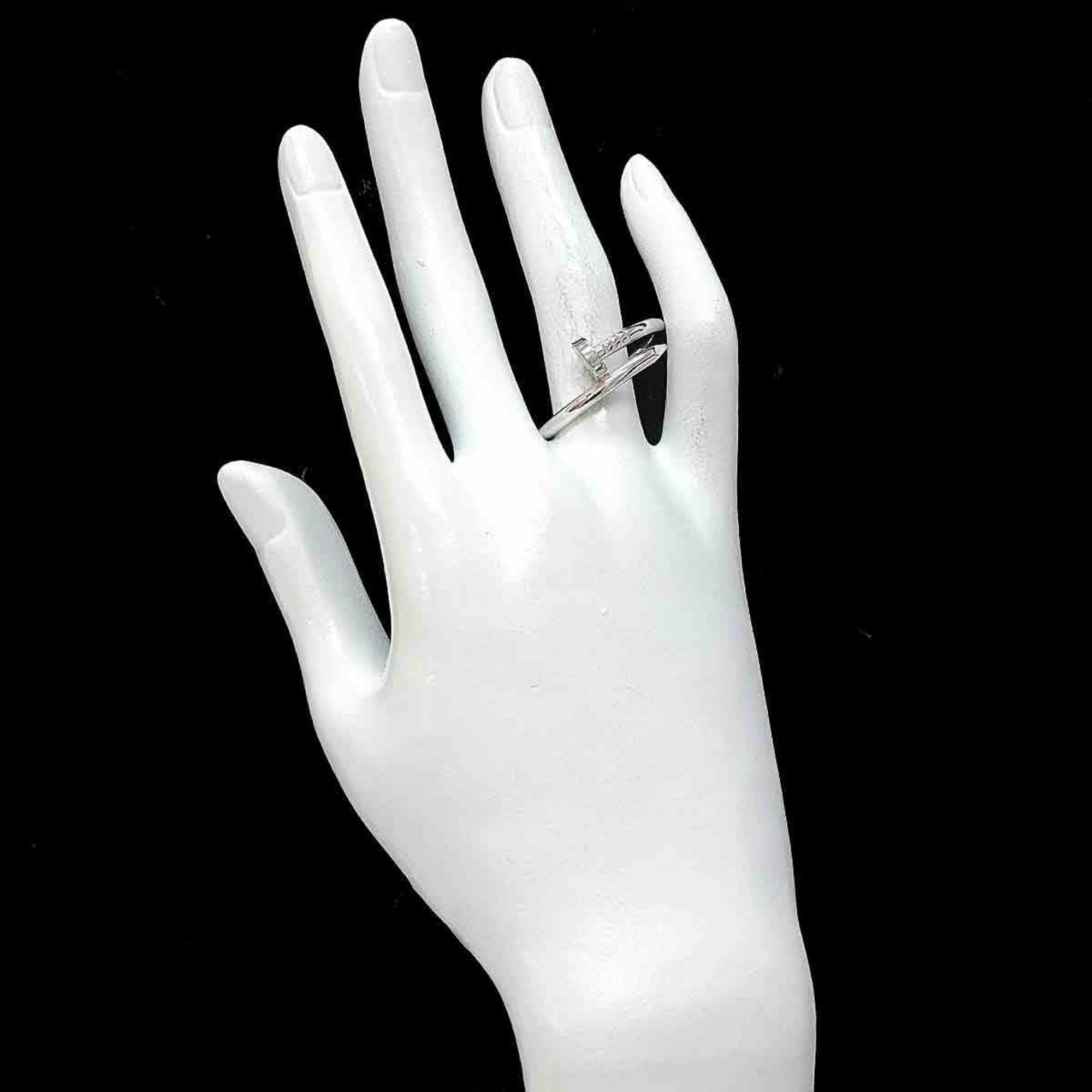 Cartier Juste Un Clou #72 Ring K18 WG White Gold 750