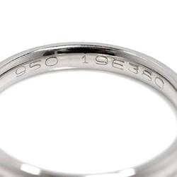 CHANEL John Parisian Ring Pt Platinum