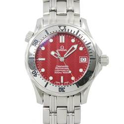 OMEGA Seamaster Professional Chronometer 2552 61 Marui Limited Boys Watch Date Red Dial Automatic Self-Winding