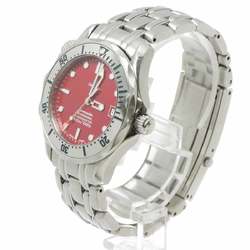 OMEGA Seamaster Professional Chronometer 2552 61 Marui Limited Boys Watch Date Red Dial Automatic Self-Winding