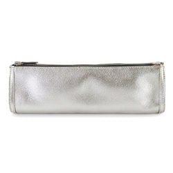 Hermes HERMES Pouch Chevre Metallic Silver Hardware Olympic Limited Edition