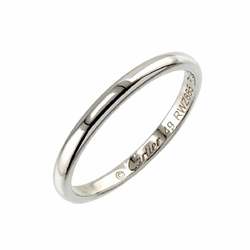 Cartier 1895 Classic #49 Ring Pt Width 2mm Platinum