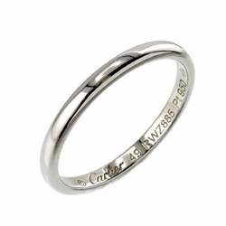 Cartier 1895 Classic #49 Ring Pt Width 2mm Platinum