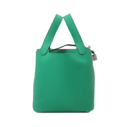 Hermes Picotin Lock 18 PM Handbag Taurillon Maurice Vert Jade U Stamp