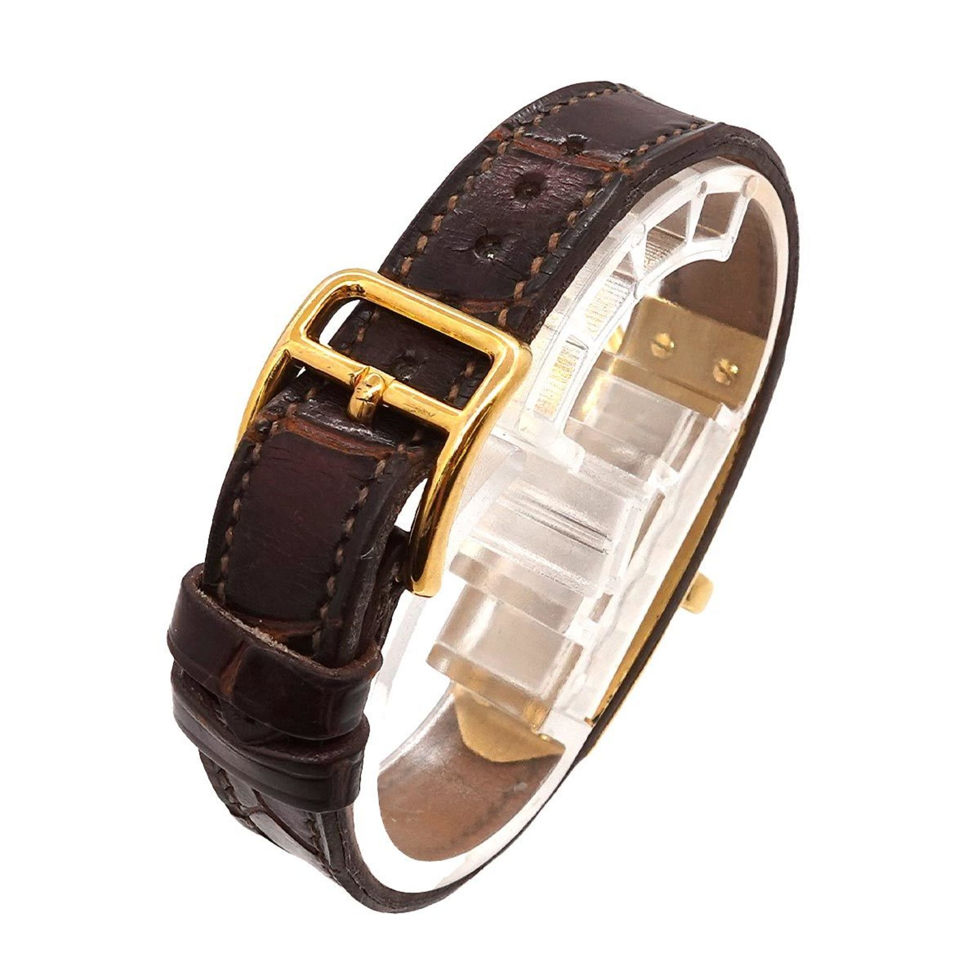 Hermes Kelly Watch Ladies' Gold Quartz Padlock