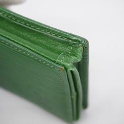 Louis Vuitton Wallet/Coin Case Epi Porte Monnaie Boite M63694 Borneo Green Men's Women's