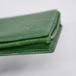 Louis Vuitton Wallet/Coin Case Epi Porte Monnaie Boite M63694 Borneo Green Men's Women's