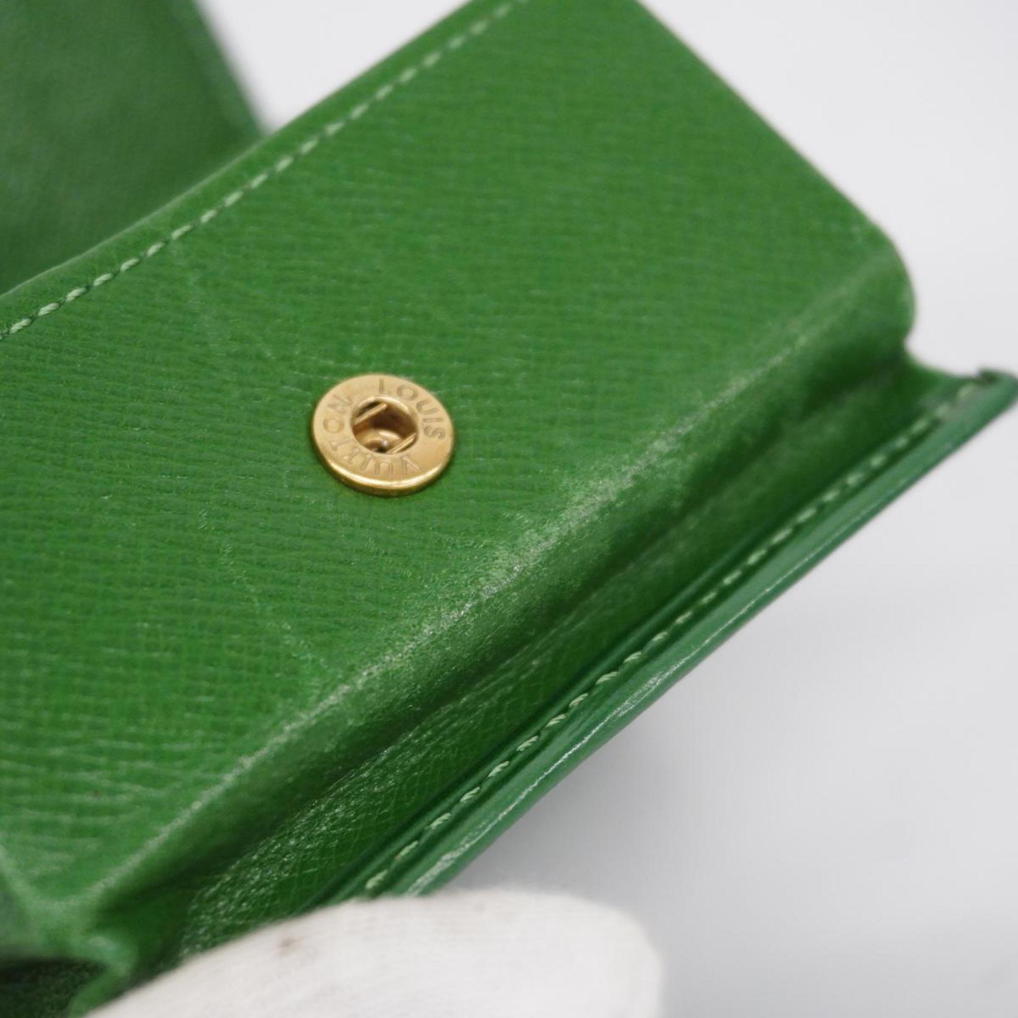 Louis Vuitton Wallet/Coin Case Epi Porte Monnaie Boite M63694 Borneo Green Men's Women's