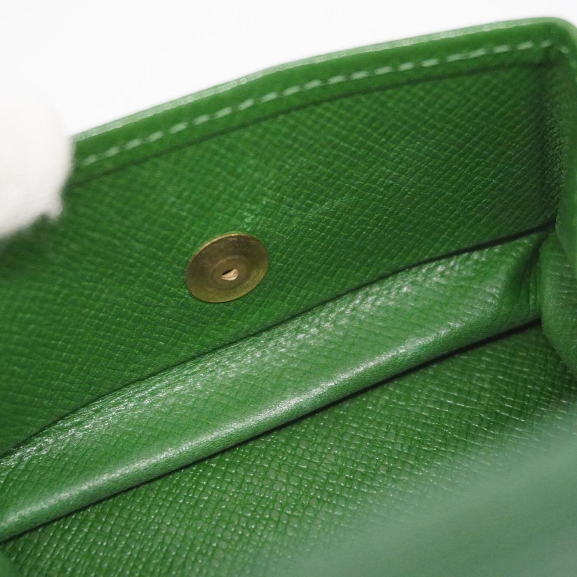 Louis Vuitton Wallet/Coin Case Epi Porte Monnaie Boite M63694 Borneo Green Men's Women's