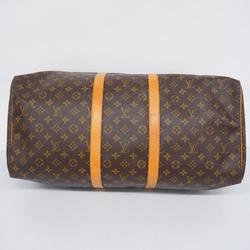 Louis Vuitton Boston Bag Monogram Keepall 55 M41424 Brown Men's Women's