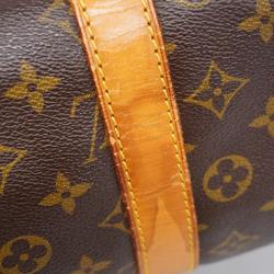 Louis Vuitton Boston Bag Monogram Keepall 55 M41424 Brown Men's Women's