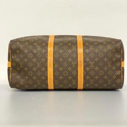 Louis Vuitton Boston Bag Monogram Keepall Bandouliere 50 M41416 Brown Men's Women's