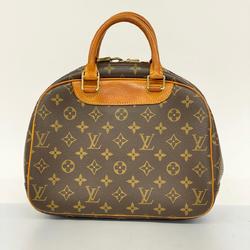 Louis Vuitton Handbag Monogram Trouville M42228 Brown Ladies