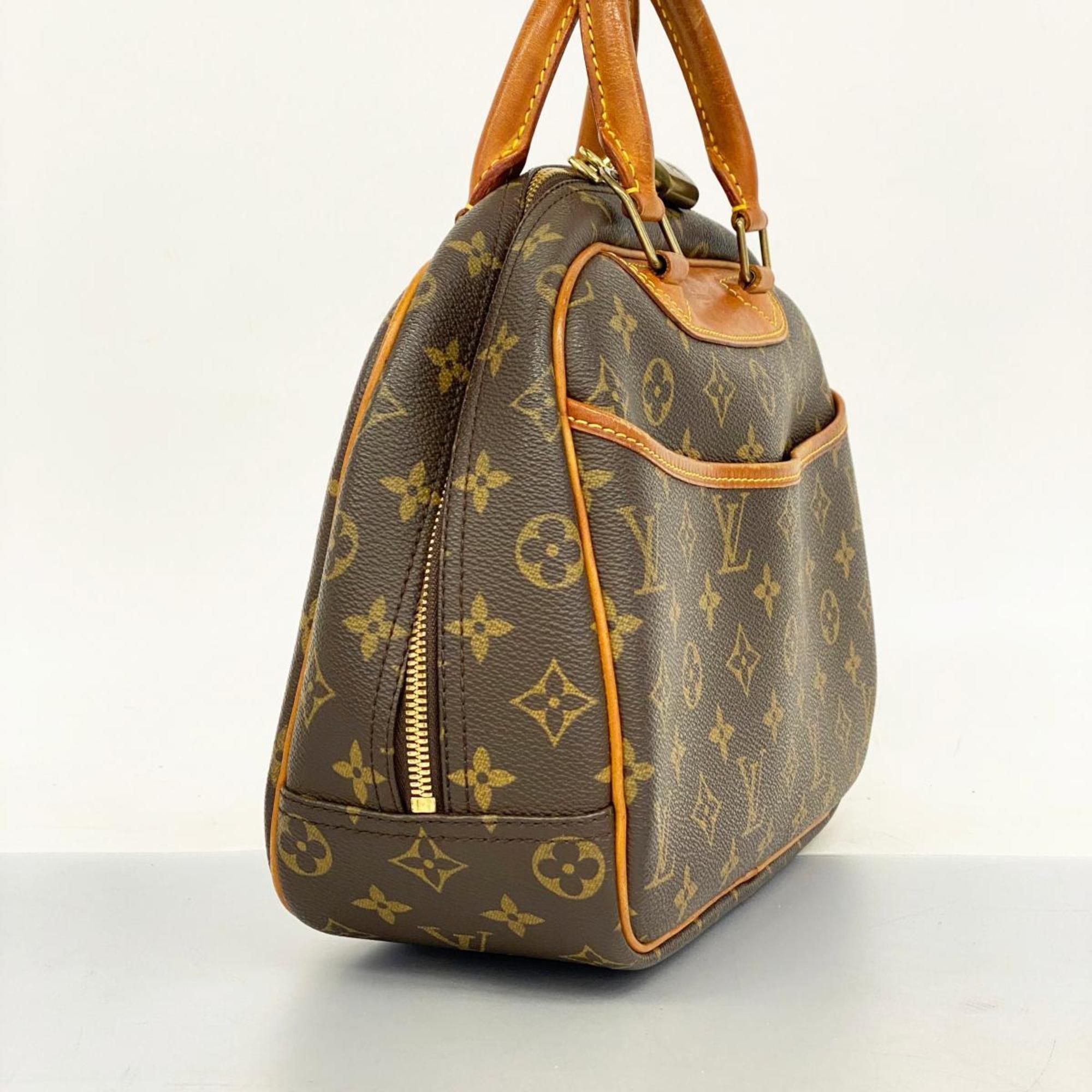 Louis Vuitton Handbag Monogram Trouville M42228 Brown Ladies