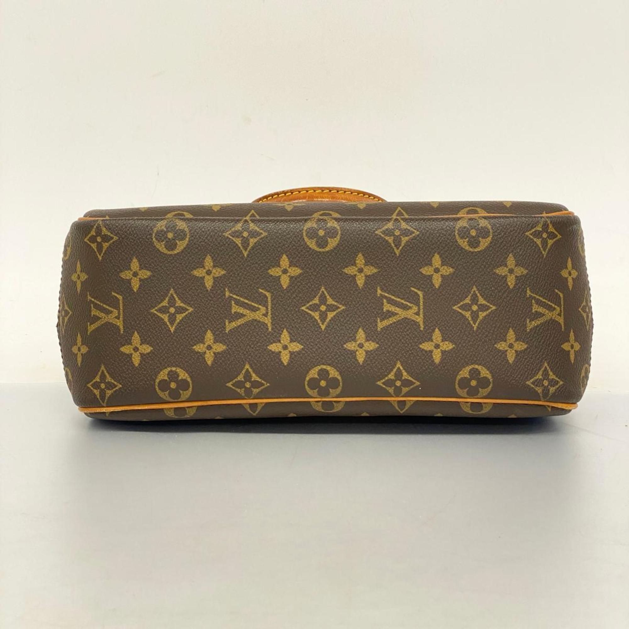 Louis Vuitton Handbag Monogram Trouville M42228 Brown Ladies