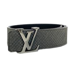 Louis Vuitton Belt Damier Santur LV Initial M6875 Black Men's