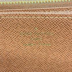 Louis Vuitton Long Wallet Monogram Zippy M42616 Brown Men's Women's