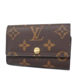 Louis Vuitton Key Case Monogram Multicle 6 M62630 Brown Men's Women's