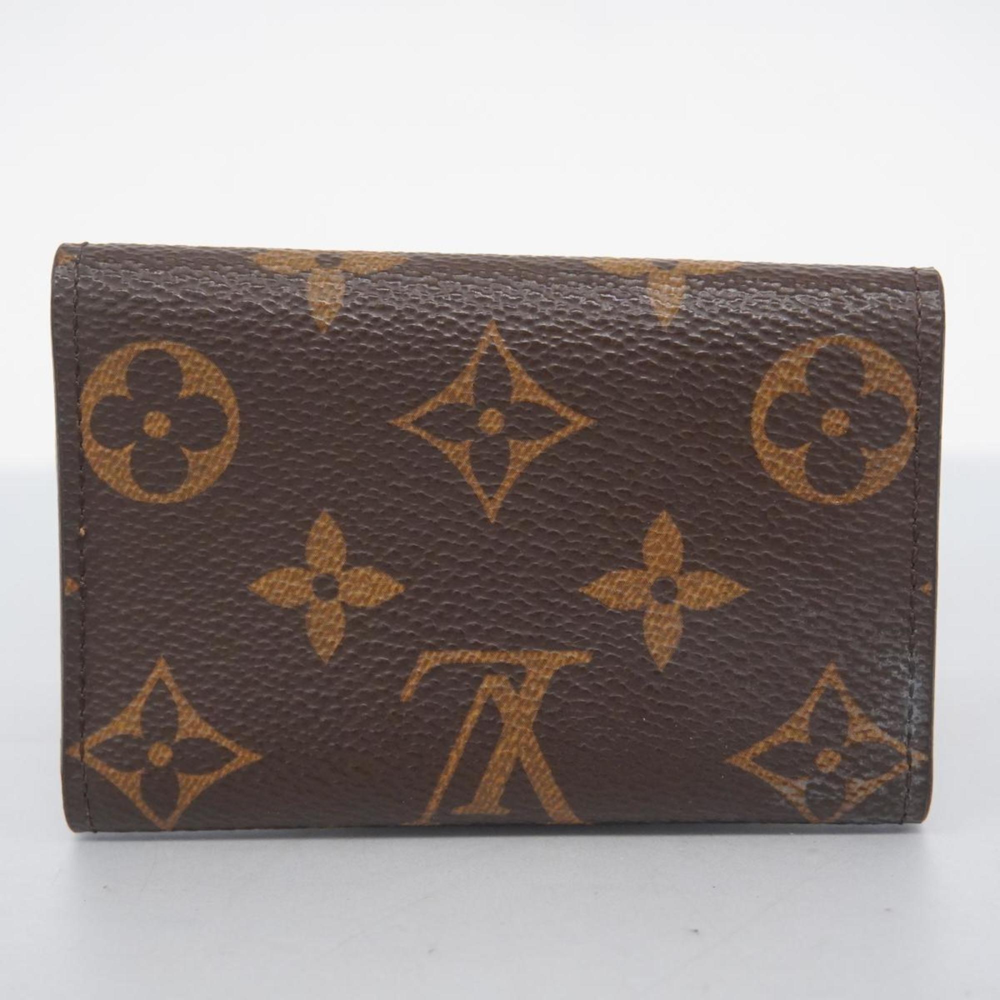 Louis Vuitton Key Case Monogram Multicle 6 M62630 Brown Men's Women's