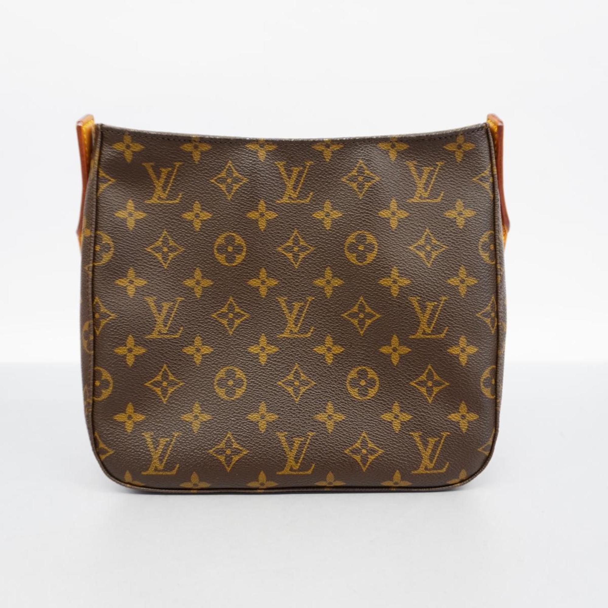 Louis Vuitton Shoulder Bag Monogram Looping MM M51146 Brown Women's