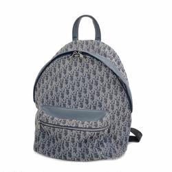 Christian Dior Trotter Canvas Backpack Navy Men's Women's