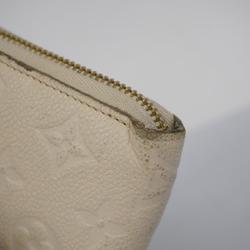 Louis Vuitton Long Wallet Monogram Empreinte Zippy M60546 Neige Ladies