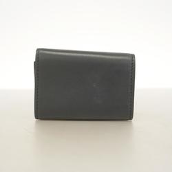 Gucci Interlocking G Key Case 369673 4276 Leather Black Men's Women's