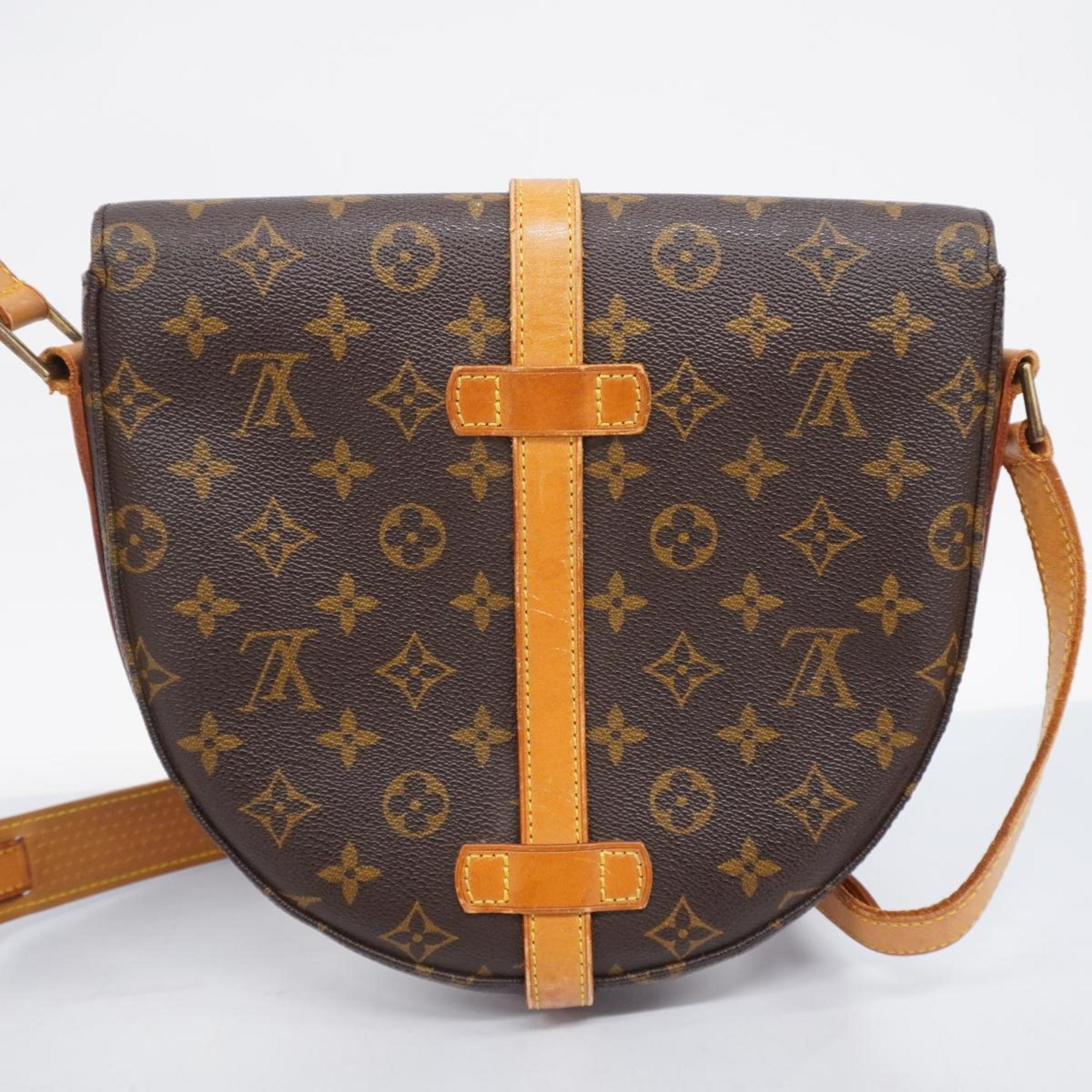 Louis Vuitton Shoulder Bag Monogram Shanti GM M51232 Brown Ladies