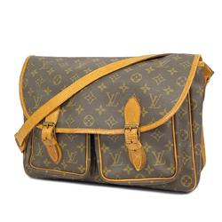 Louis Vuitton Shoulder Bag Monogram Gibessier M42246 Brown Ladies