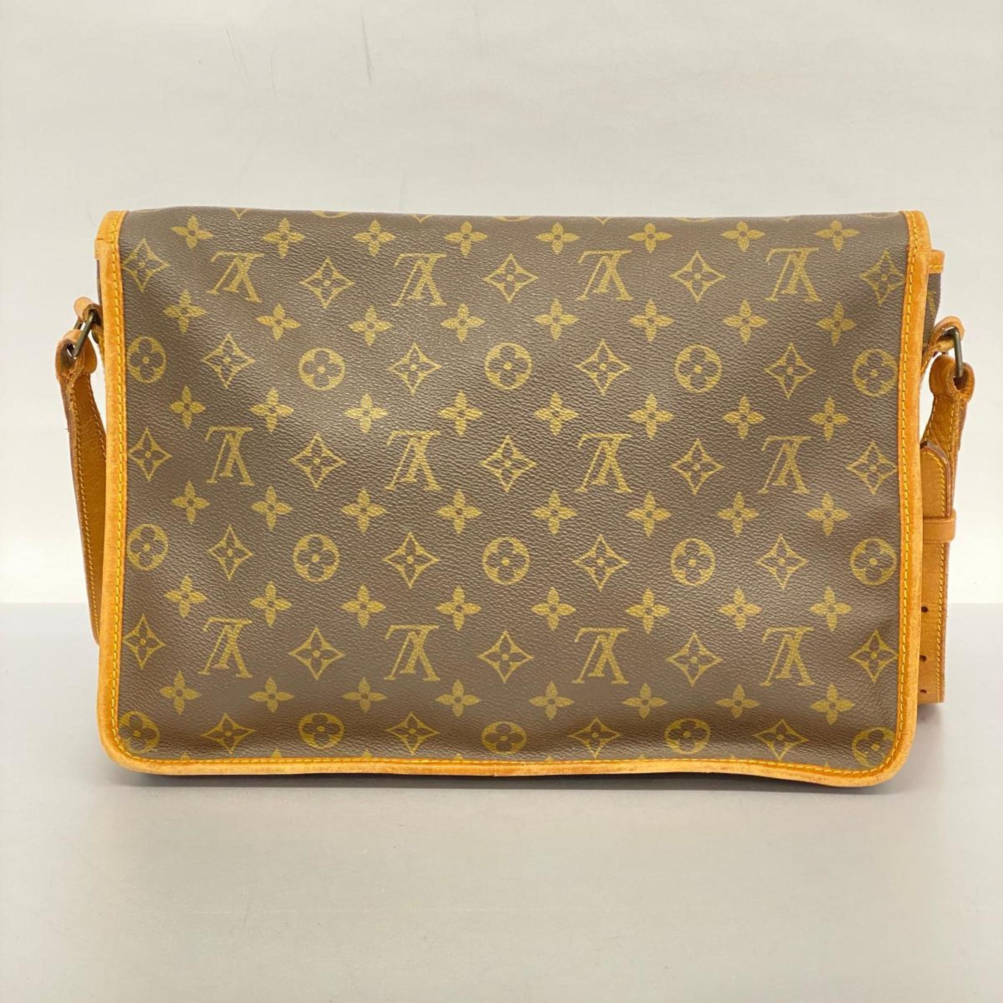 Louis Vuitton Shoulder Bag Monogram Gibessier M42246 Brown Ladies