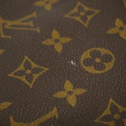 Louis Vuitton Clutch Bag Monogram Marly Dragonne PM M51827 Brown Women's