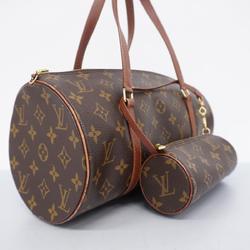 Louis Vuitton handbag Monogram Papillon 30 M51385 Brown ladies