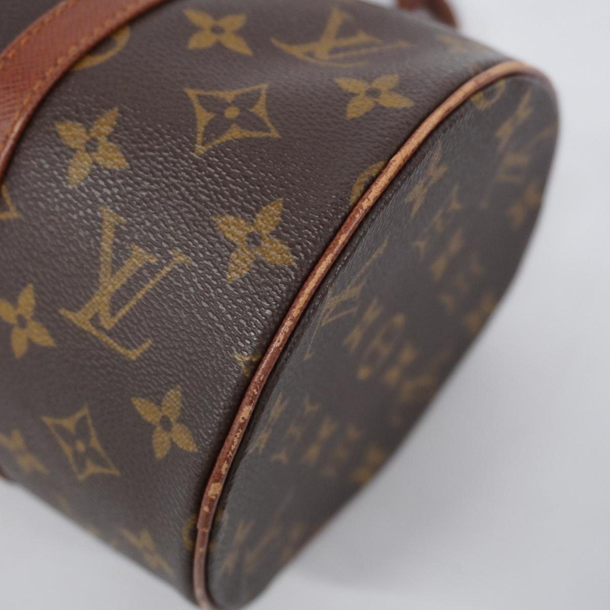 Louis Vuitton handbag Monogram Papillon 30 M51385 Brown ladies