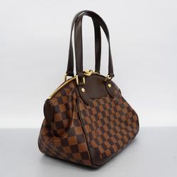 Louis Vuitton Handbag Damier Verona PM N41117 Ebene Ladies