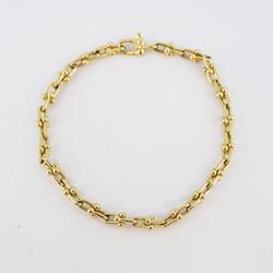 Tiffany Bracelet Micro Hardware Link K18YG Yellow Gold Ladies