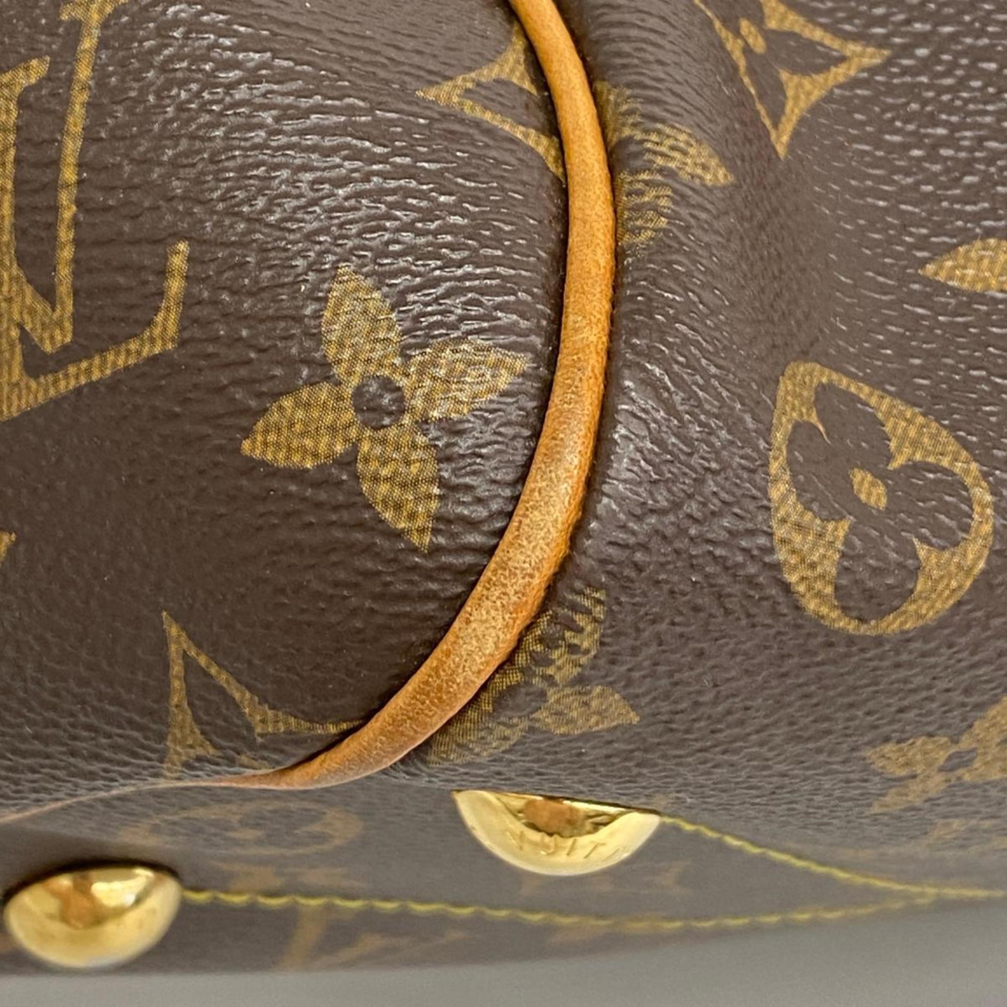 Louis Vuitton Handbag Monogram Tivoli PM M40143 Brown Ladies