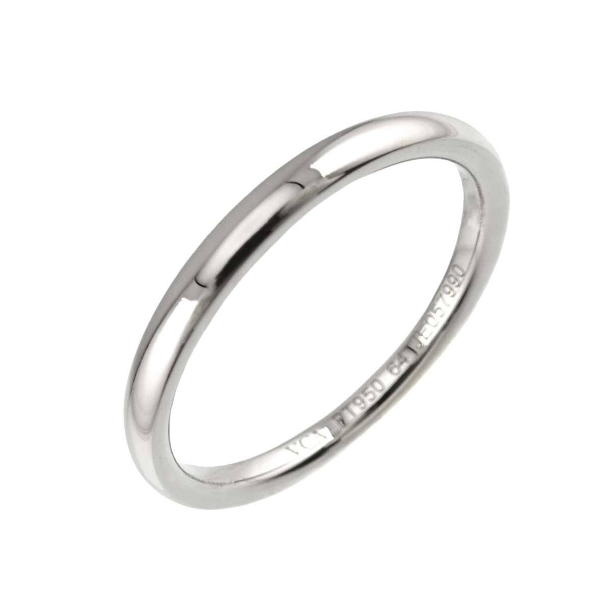 Van Cleef & Arpels #64 Ring Band Width 2.5mm Pt Platinum