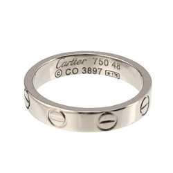 Cartier Love #48 Ring K18 WG White Gold 750 Mini